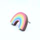 Handmade Acacia Wood Rainbow Kids Furniture Knob
